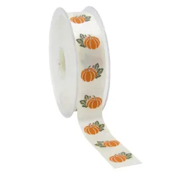 Pumpkin Satin Ribbon